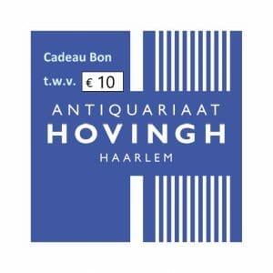 Cadeaubon Antiquariaat Hovingh t.w.v. 10 euro + Boekenweekgeschenk